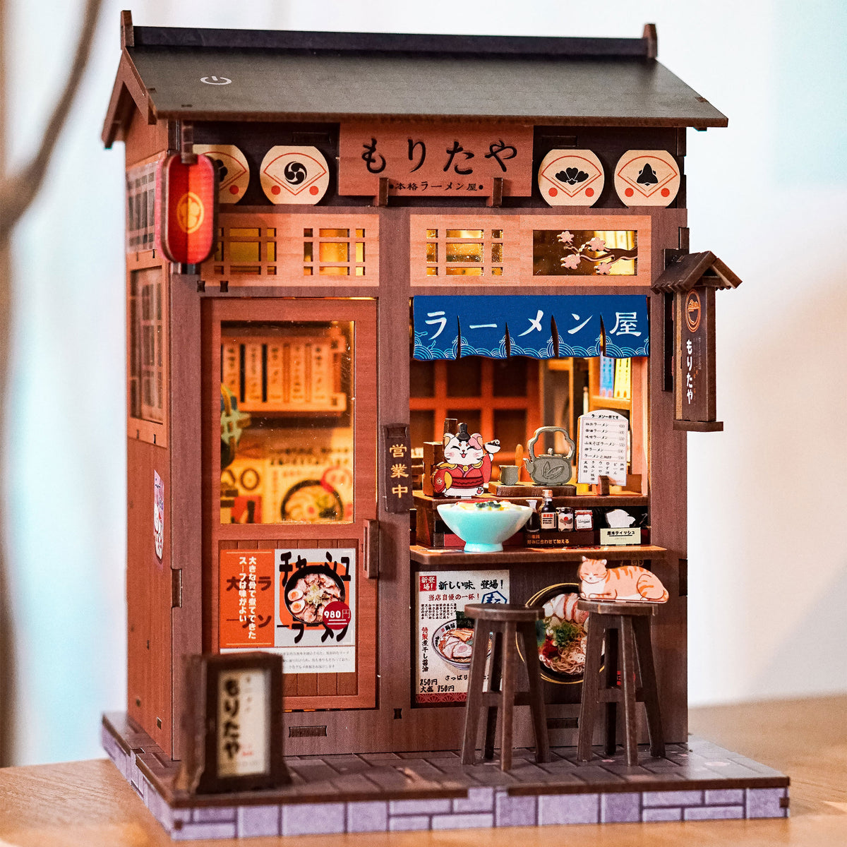 Product image CuteBee - Morita-Ya Miniature House Book Nook Model Kit