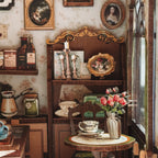 Product image CuteBee - Sunny Cafe Miniature House Book Nook Model Kit