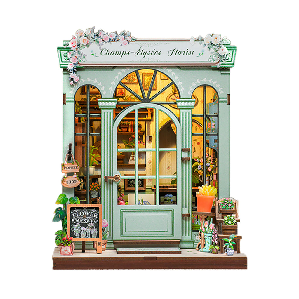 Productafbeelding CuteBee - Champs-Élysées Florist miniatuurhuis Book Nook modelbouwset