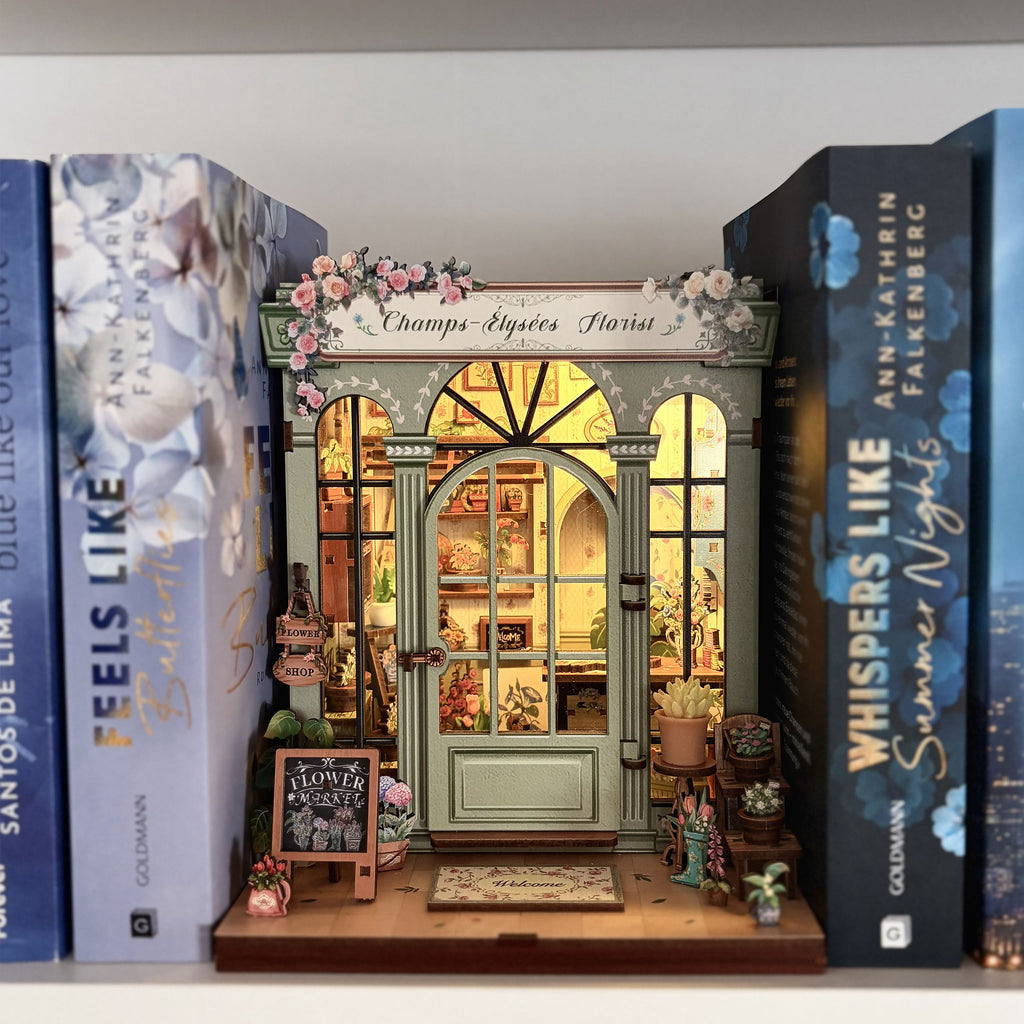 Productafbeelding CuteBee - Champs-Élysées Florist miniatuurhuis Book Nook modelbouwset