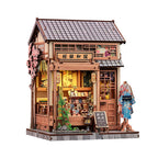 Productafbeelding CuteBee - Sakura O Kimono Shop Miniatuurhuis Book Nook Modelbouwset