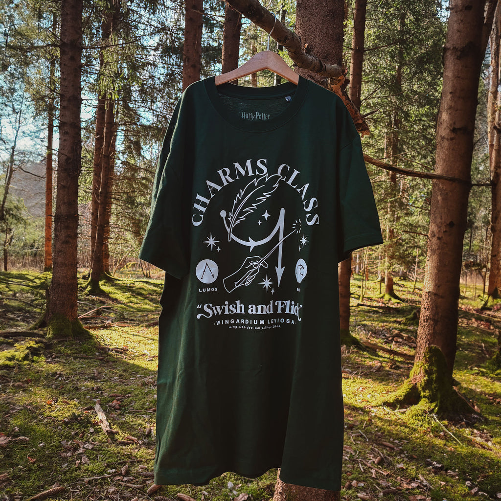 Productafbeelding Toverkunst Hogwarts T-shirt groen - Harry Potter