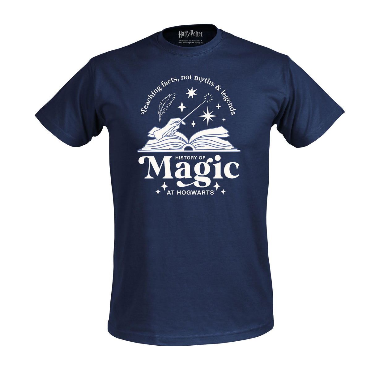 Productafbeelding Geschiedenis van de Toverkunst op Zweinstein T-shirt - Harry Potter