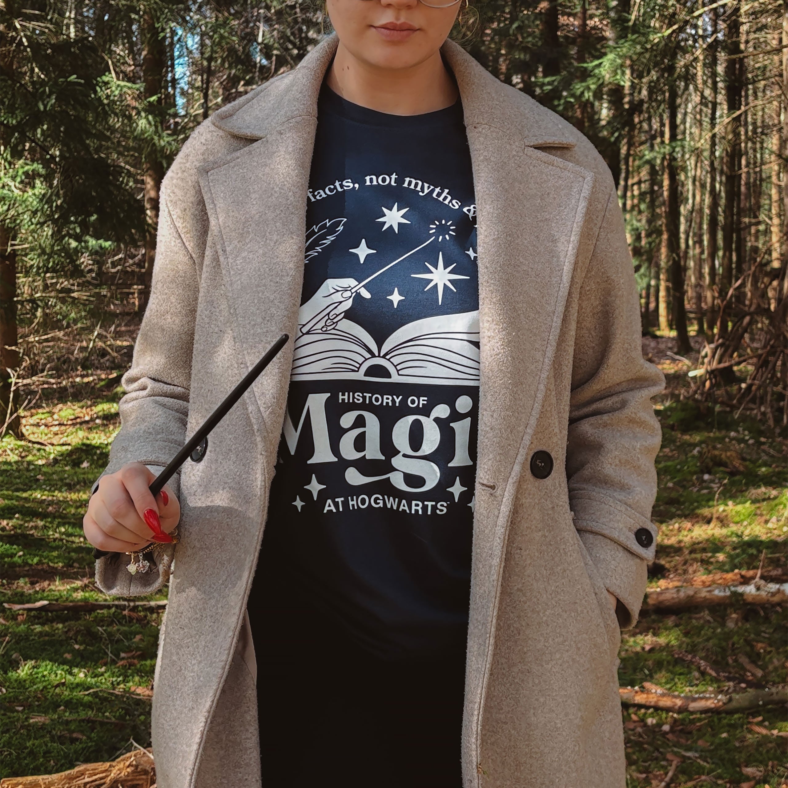 Productafbeelding Geschiedenis van de Toverkunst op Zweinstein T-shirt - Harry Potter