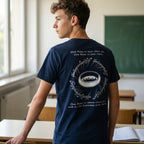 Productafbeelding De Ene Ring T-shirt blauw - In de Ban van de Ring