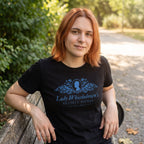 Productafbeelding Society Papers T-shirt zwart voor Bridgerton-fans