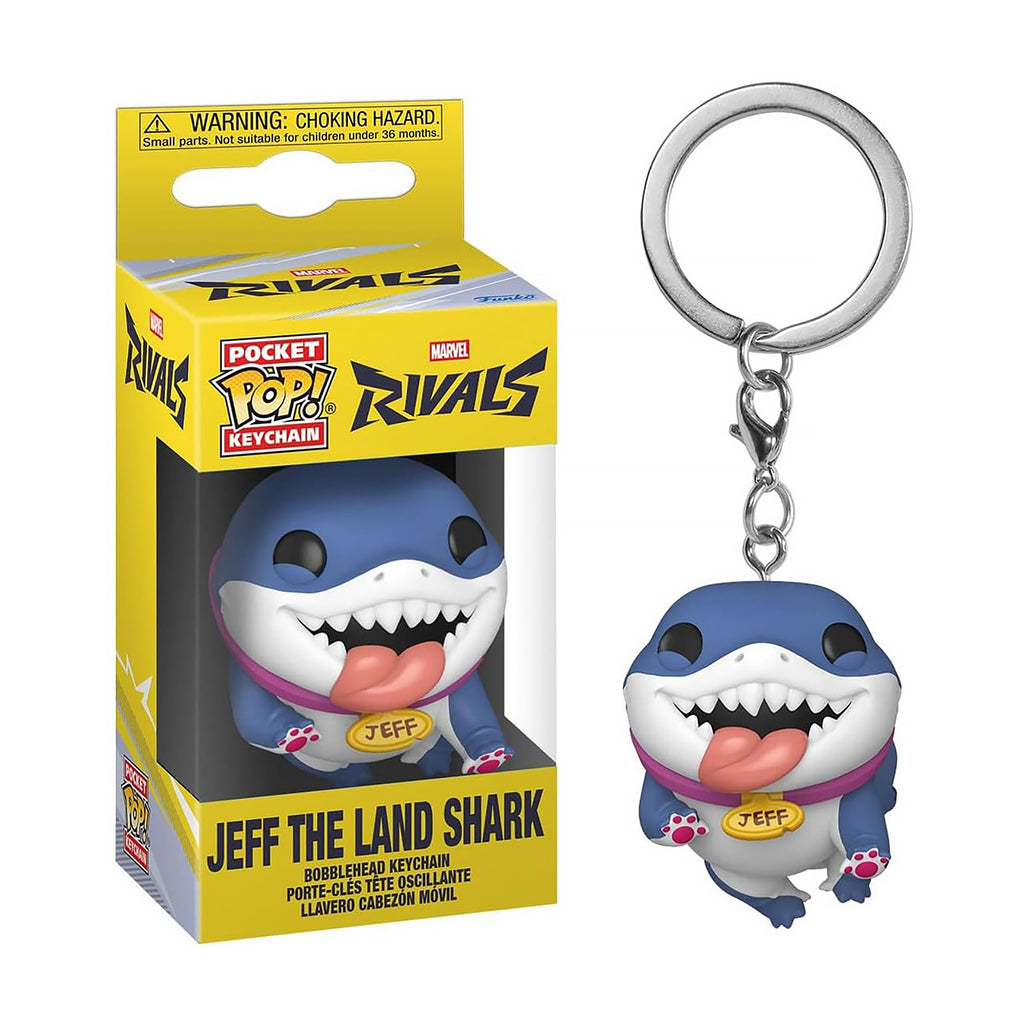 Productafbeelding Marvel Rivals - Jeff de Landaal Funko Pop sleutelhanger