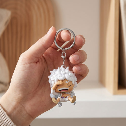 Productafbeelding One Piece - Monkey D. Luffy Gear 5 Funko Pop Sleutelhanger