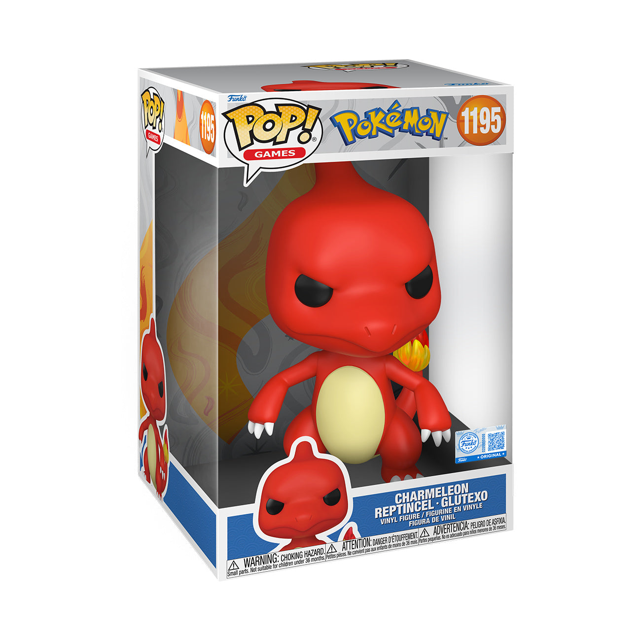 Productafbeelding Pokémon - Charmeleon Jumbo Funko Pop! figuur