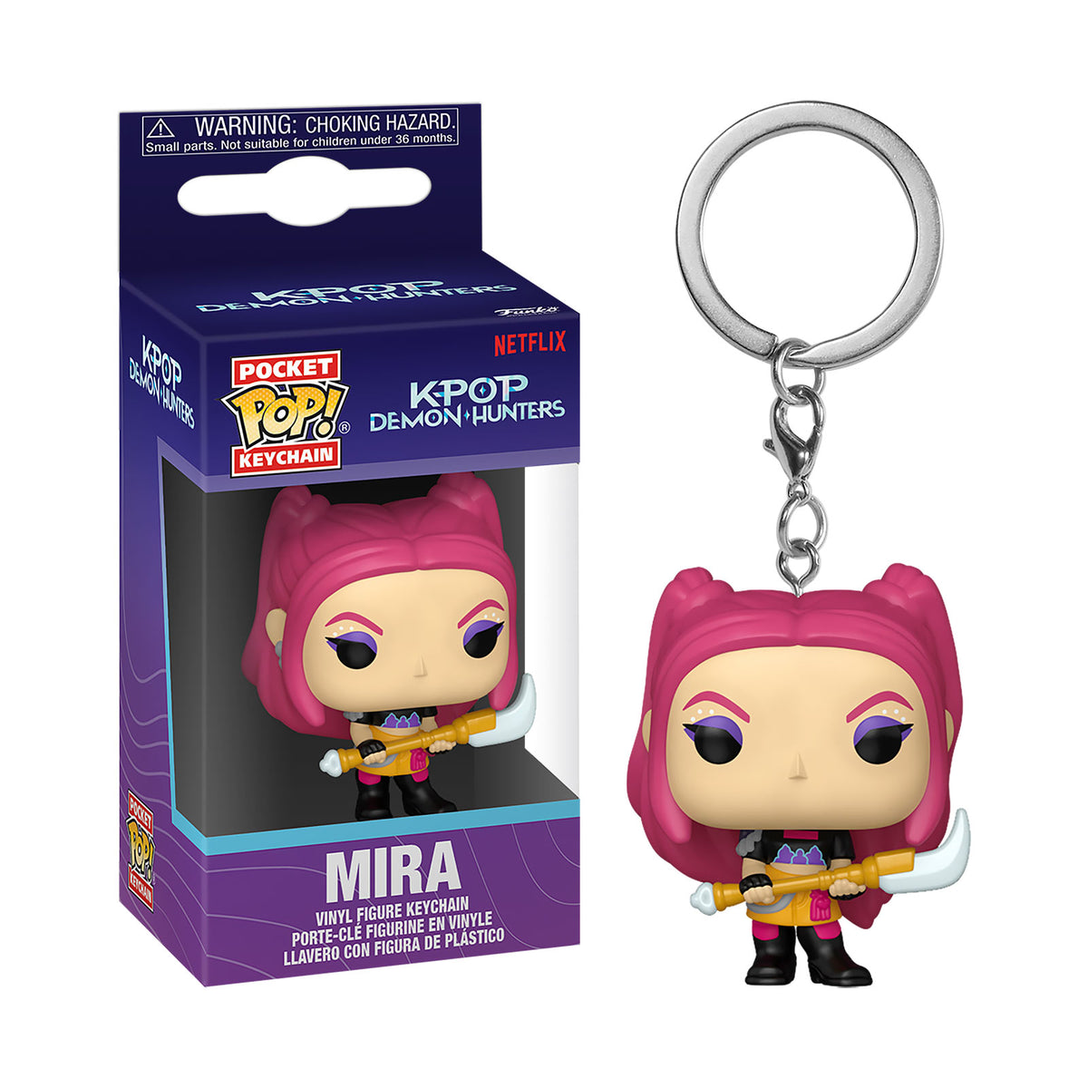 Product image KPop Demon Hunters - Mira Funko Pop Keychain