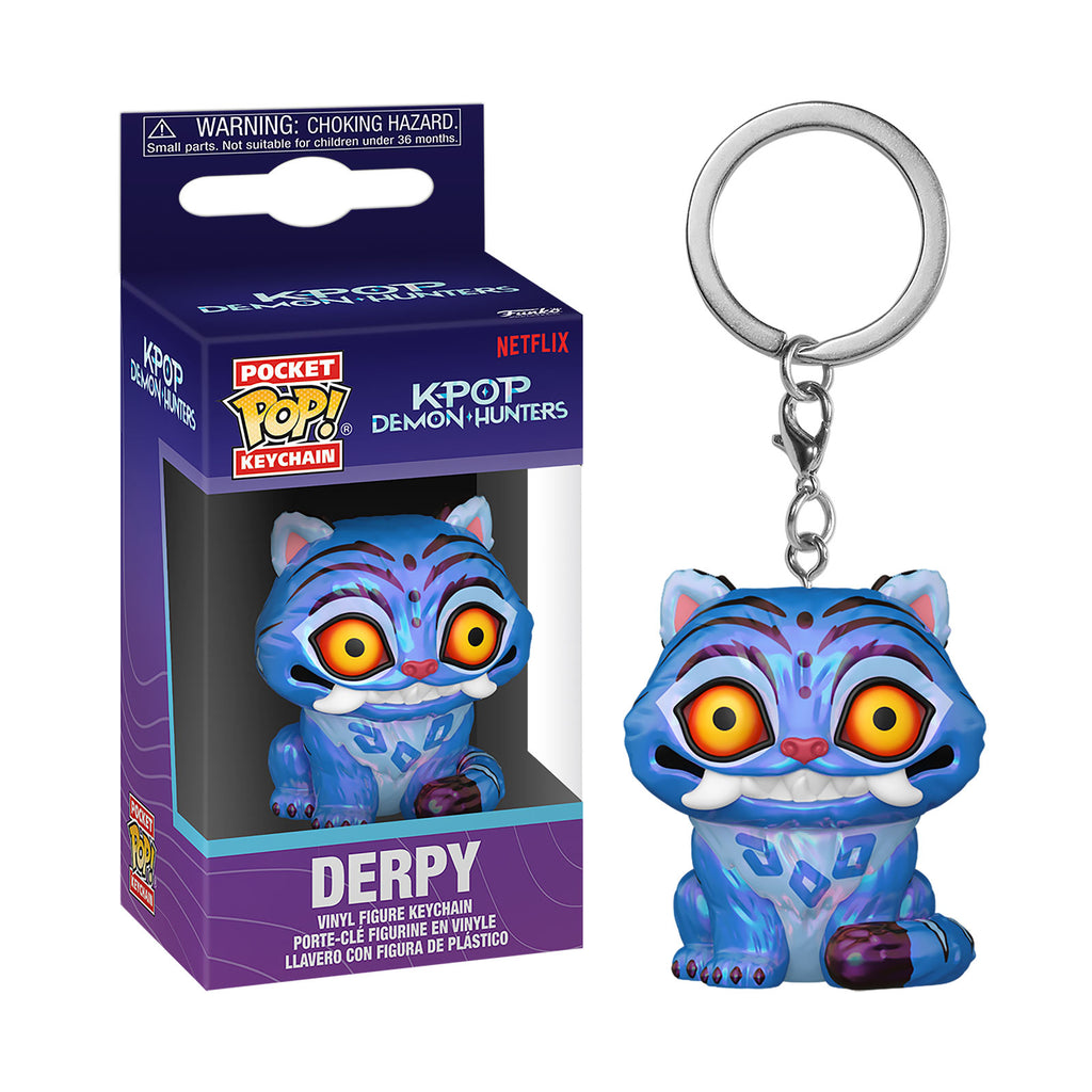 Productafbeelding KPop Demon Hunters - Derpy Funko Pop sleutelhanger