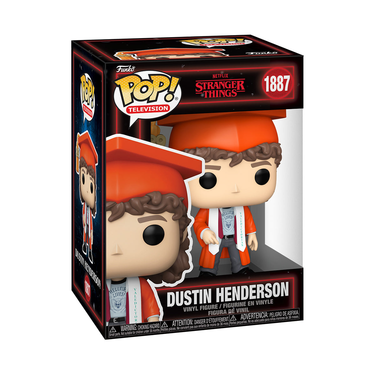Productafbeelding Stranger Things - Dustin Diploma-uitreiking Funko Pop! Figuur
