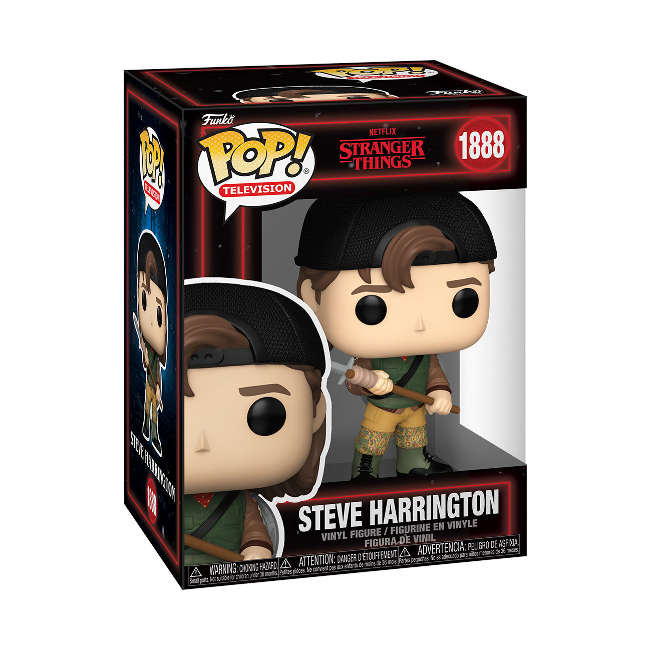 Productafbeelding Stranger Things – Steve met speer Funko Pop! figuur