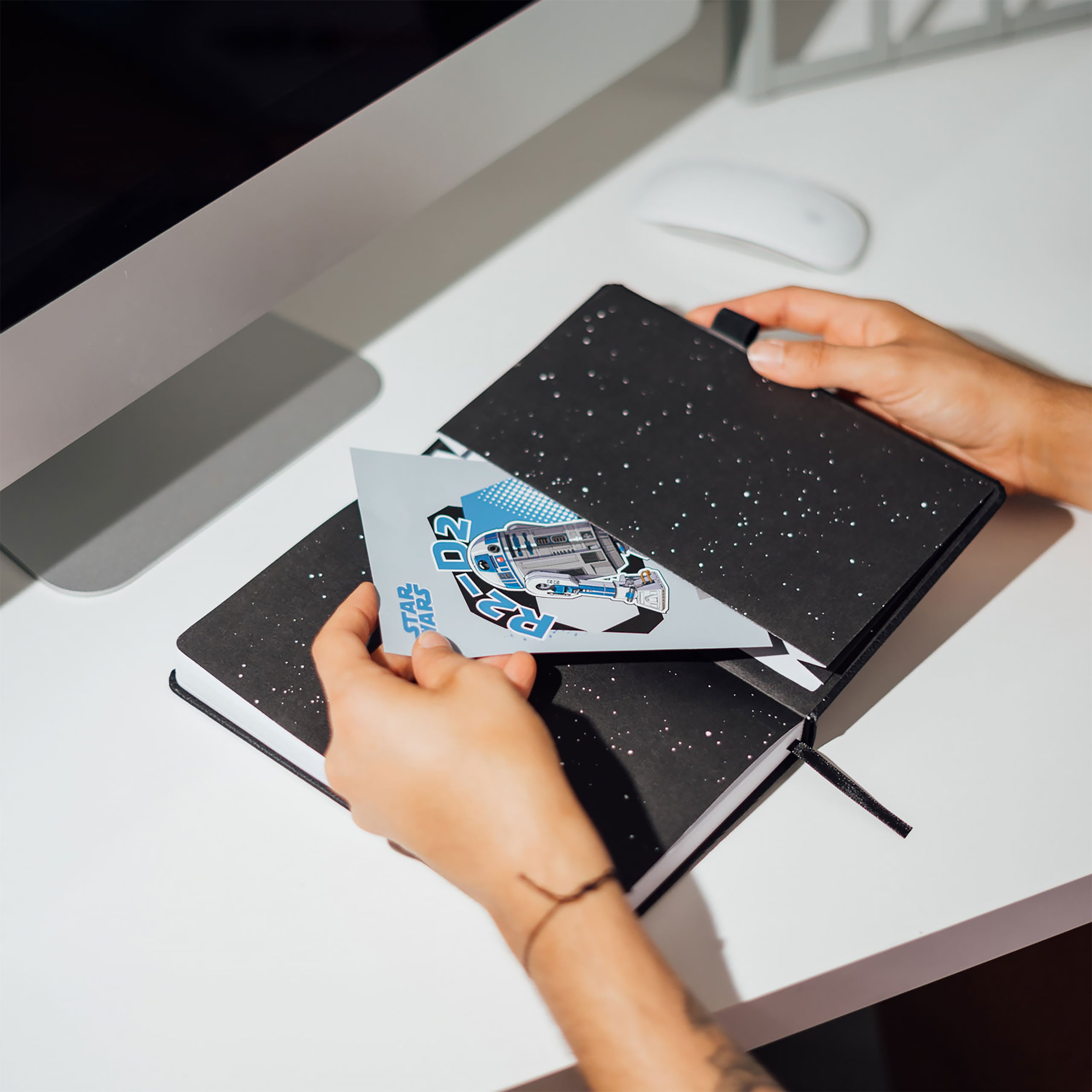 Productafbeelding Darth Vader notitieboek met lichtzwaardpen - Star Wars