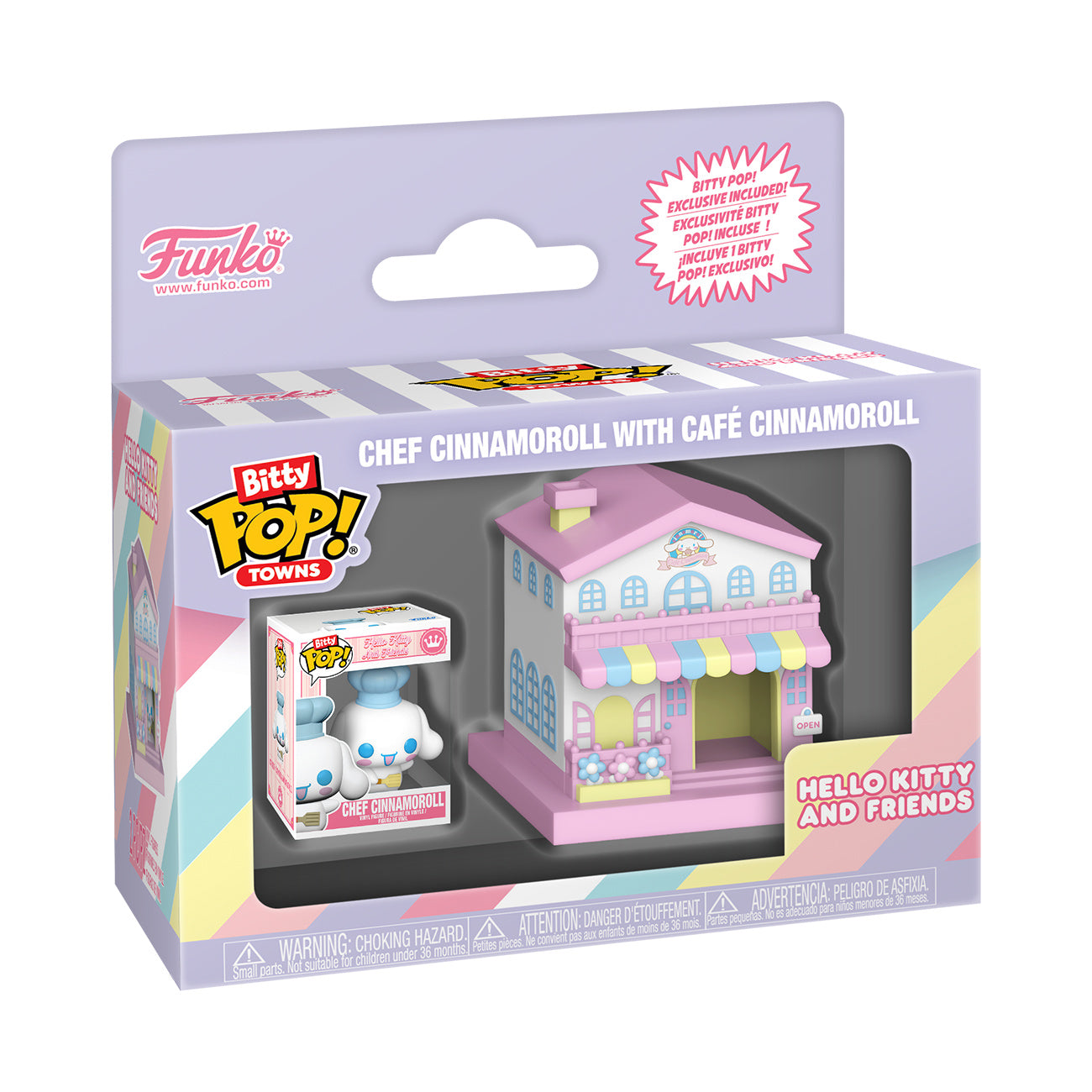 Productafbeelding Sanrio - Cinnamoroll Café Funko Bitty Pop Town Diorama