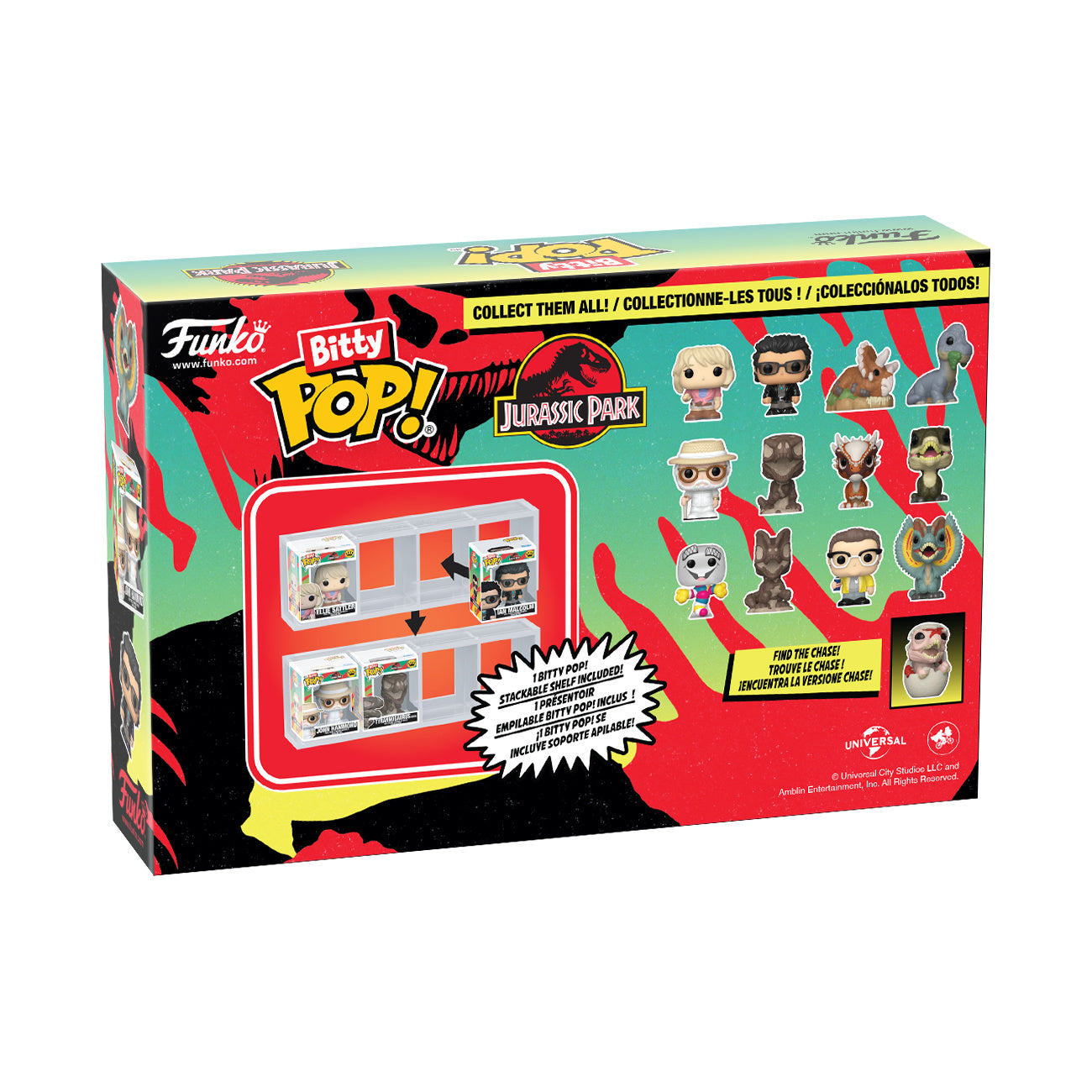 Productafbeelding Jurassic Park - Funko Bitty Pop Figuren Set Series 3