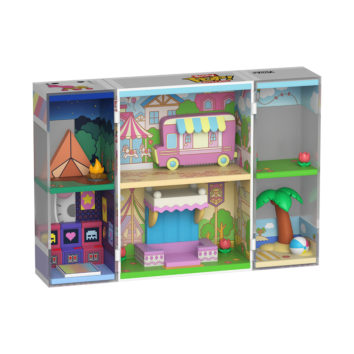 Productafbeelding Hello Kitty - Sanrio Town Funko Bitty Pop display met 2 figuren