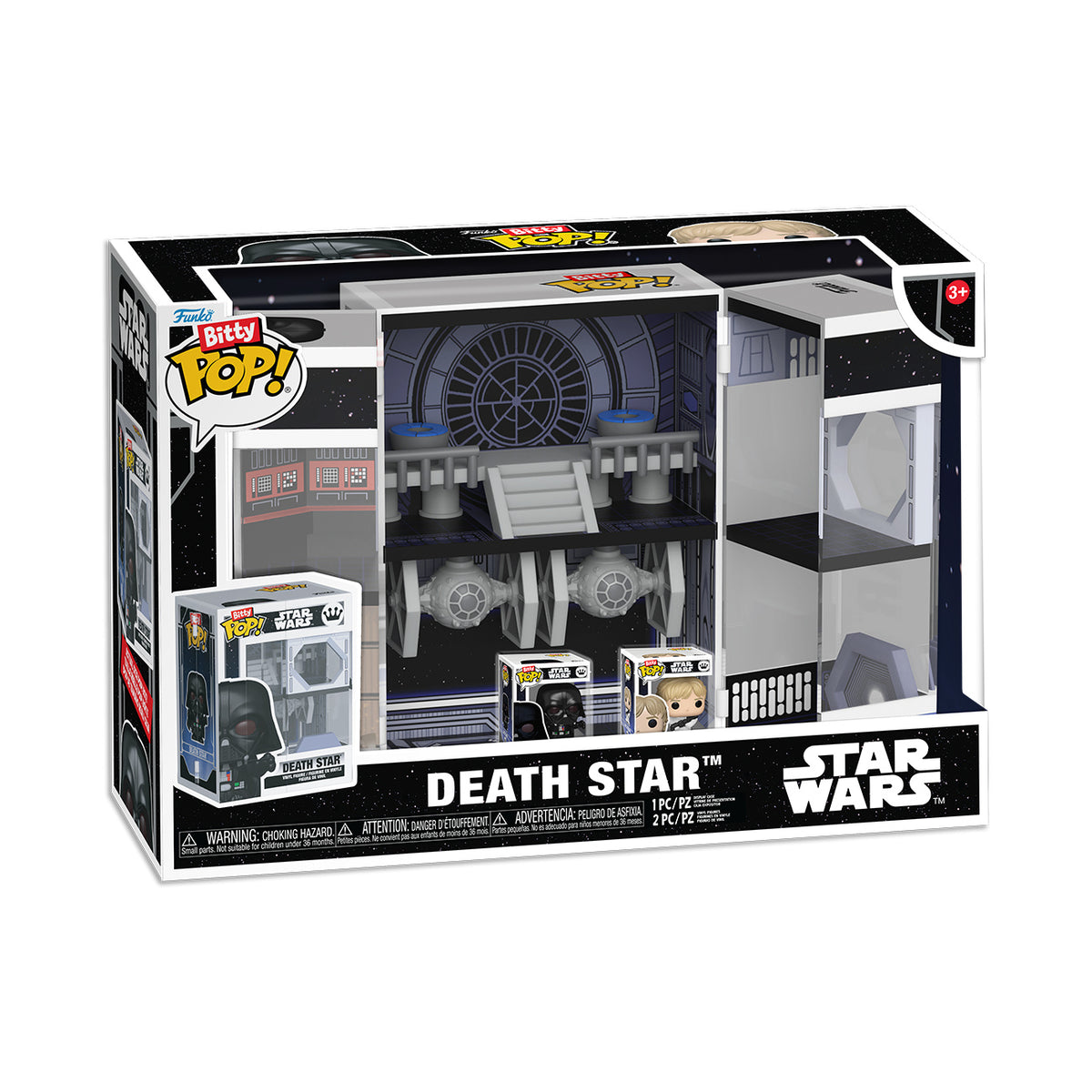 Productafbeelding Star Wars - Death Star Funko Bitty Pop Display met 2 figuren
