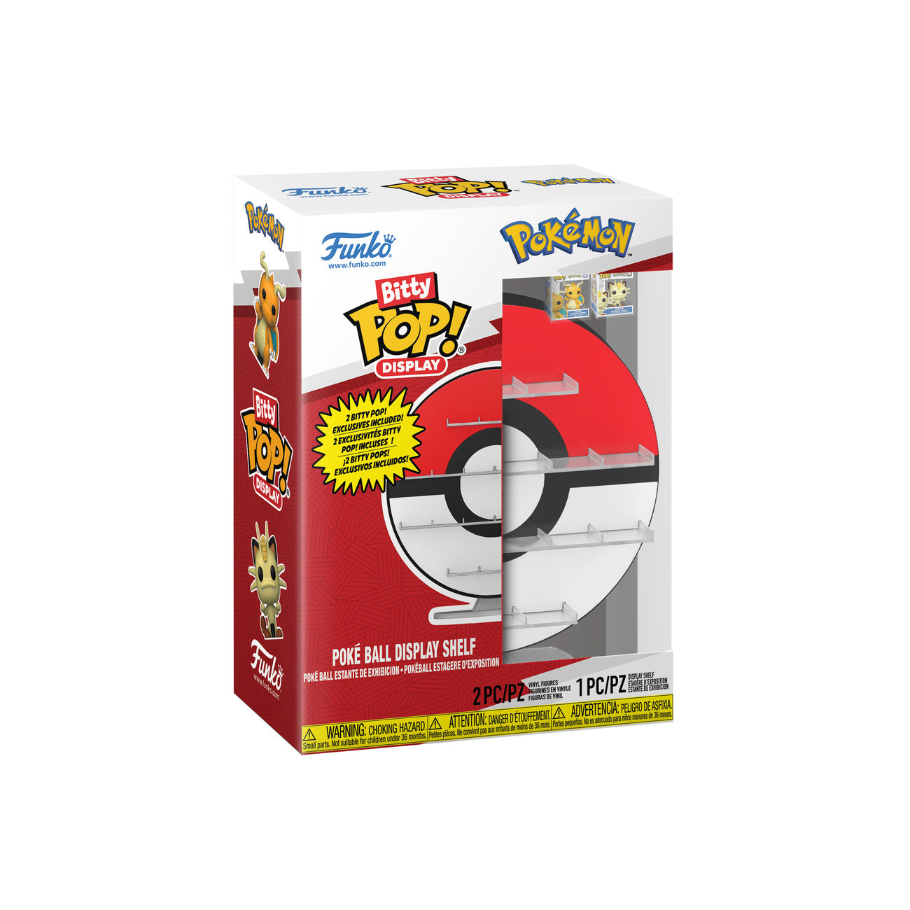 Productafbeelding Pokémon - Pokéball Funko Bitty Pop Display met 2 figuren