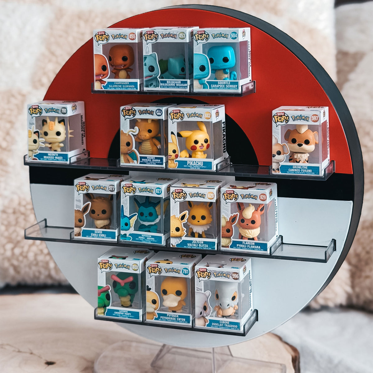 Productafbeelding Pokémon - Pokéball Funko Bitty Pop Display met 2 figuren