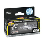 Productafbeelding Star Wars - Mando met Starfighter Funko Bitty Pop Ride figuurset