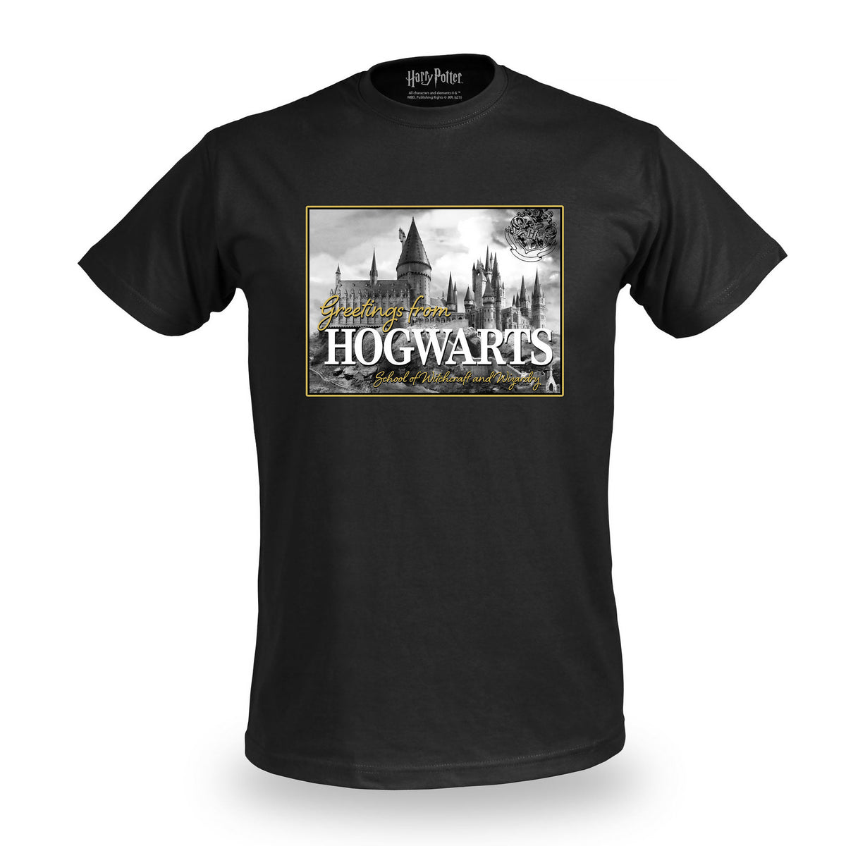 Productafbeelding Greetings from Hogwarts T-shirt - Harry Potter