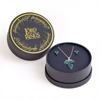 Productafbeelding In de Ban van de Ring - Bladbroche sieradenset in cadeauverpakking