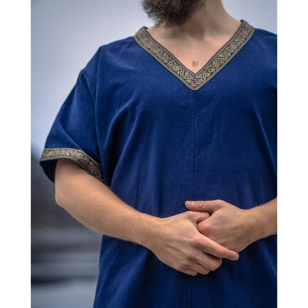 Product image Medieval Short-Sleeve Tunic Loki blue