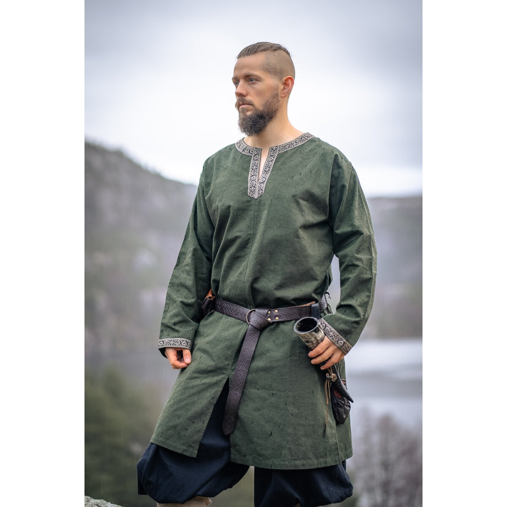 Productafbeelding Middeleeuwse vikingtunik Aegir groen
