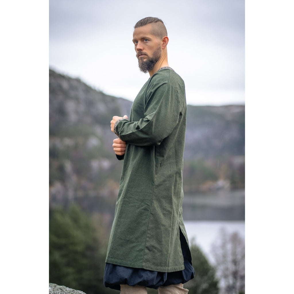 Productafbeelding Middeleeuwse vikingtunik Aegir groen