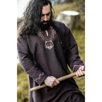 Productafbeelding Middeleeuwse Viking tuniek Freki bruin
