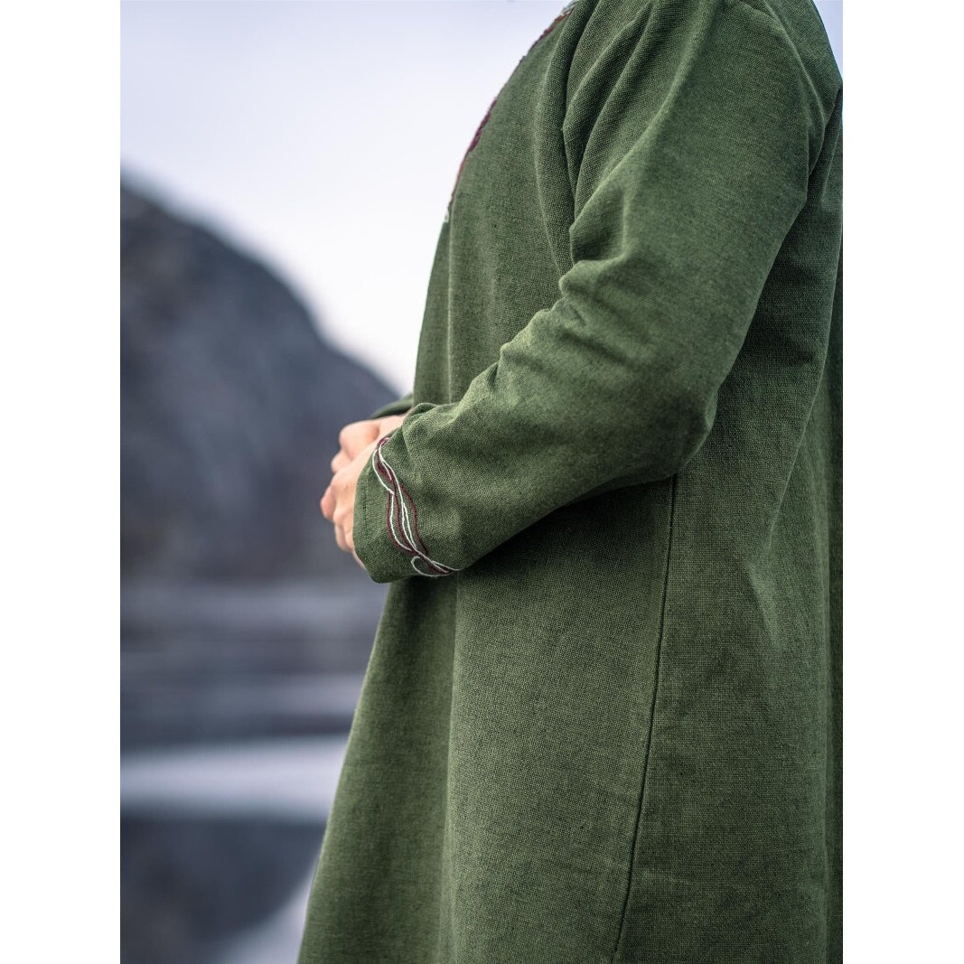 Productafbeelding Middeleeuwse Viking tuniek Snorri groen