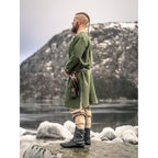 Productafbeelding Middeleeuwse Viking tuniek Snorri groen