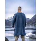 Productafbeelding Middeleeuwse Viking-tuniek Snorri grijsblauw