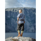 Productafbeelding Middeleeuwse Viking Tuniek Edmund Korte Mouw blauwgrijs