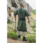 Productafbeelding Middeleeuwse Viking tuniek Rollo korte mouw groen