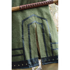 Productafbeelding Middeleeuwse Viking tuniek Rollo korte mouw groen