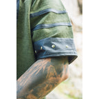 Productafbeelding Middeleeuwse Viking tuniek Rollo korte mouw groen