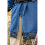 Productafbeelding Middeleeuwse Viking tuniek Erik donkerblauw