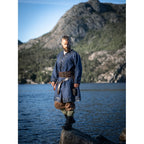 Productafbeelding Middeleeuwse Viking tuniek Erik donkerblauw