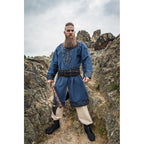 Productafbeelding Middeleeuwse Viking tuniek Erik donkerblauw