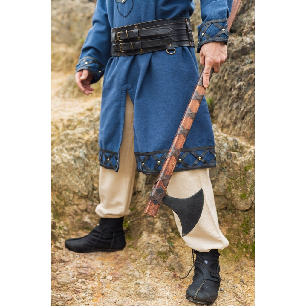 Productafbeelding Middeleeuwse Viking tuniek Erik donkerblauw
