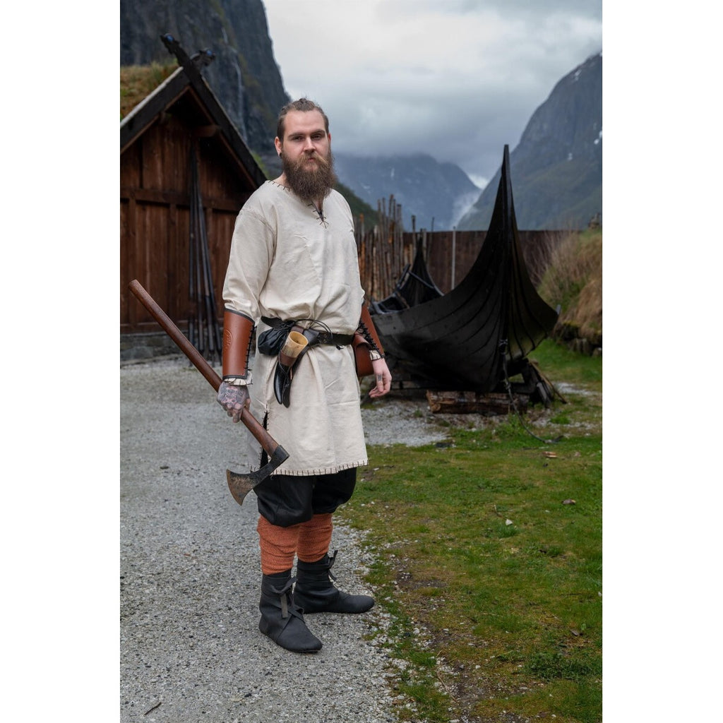 Productafbeelding Middeleeuwse Viking tuniek Erwin beige