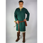 Productafbeelding Middeleeuwse Viking-tuniek Erwin groen