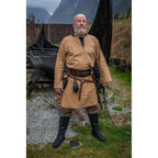 Productafbeelding Middeleeuwse Viking-tuniek Erwin honingbruin