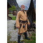 Productafbeelding Middeleeuwse Viking-tuniek Erwin honingbruin