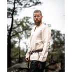 Productafbeelding Middeleeuwse Viking tuniek Ivar beige