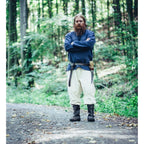 Productafbeelding Middeleeuwse Viking tuniek Ivar blauw
