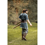 Productafbeelding Middeleeuwse kortemouw tuniek Njal blauw
