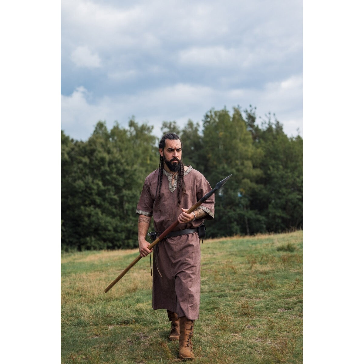 Product image Medieval Short-Sleeve Tunic Richard chestnut